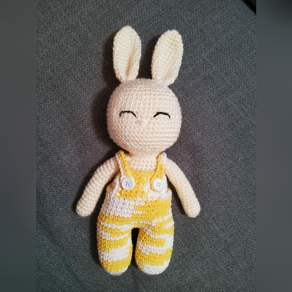 A Handmade Brand new crochet Bunny! 🐇 🐰